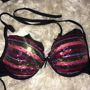 Victoria secret sparkle bathing suit top